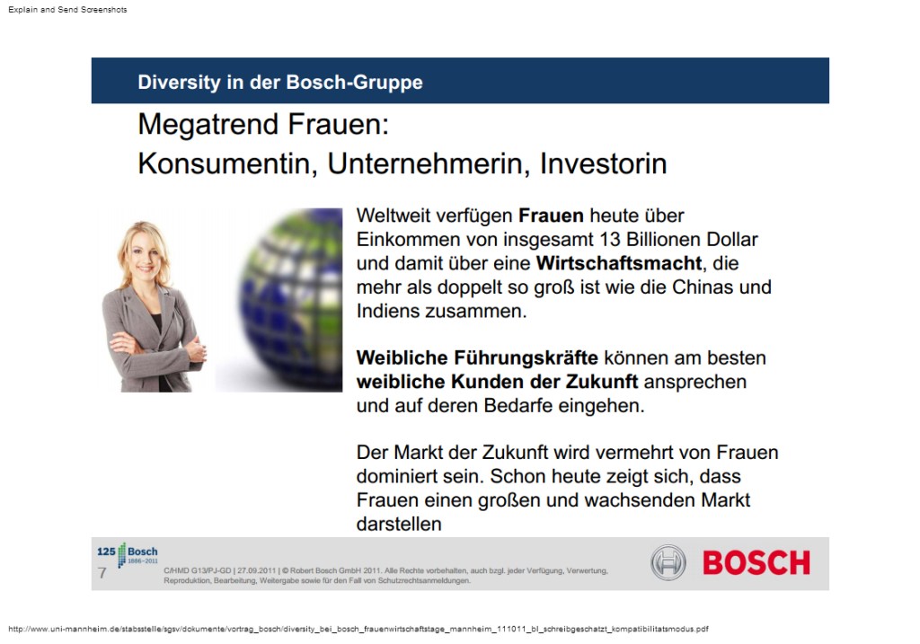 Frauenquote, Management, Diversity